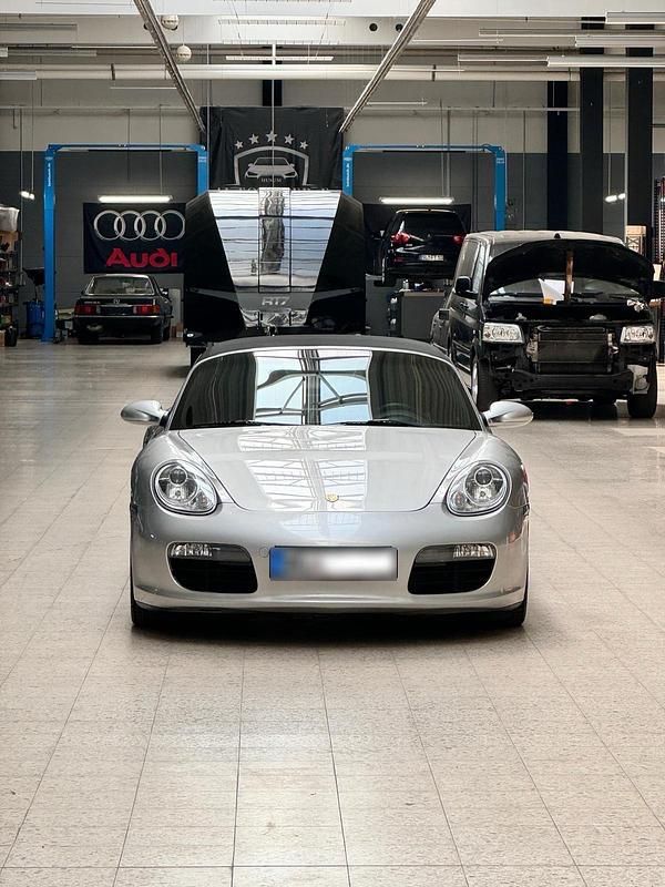 Gebraucht Porsche Boxster 240 PS (176 kW) 2005 Silber Cabrio