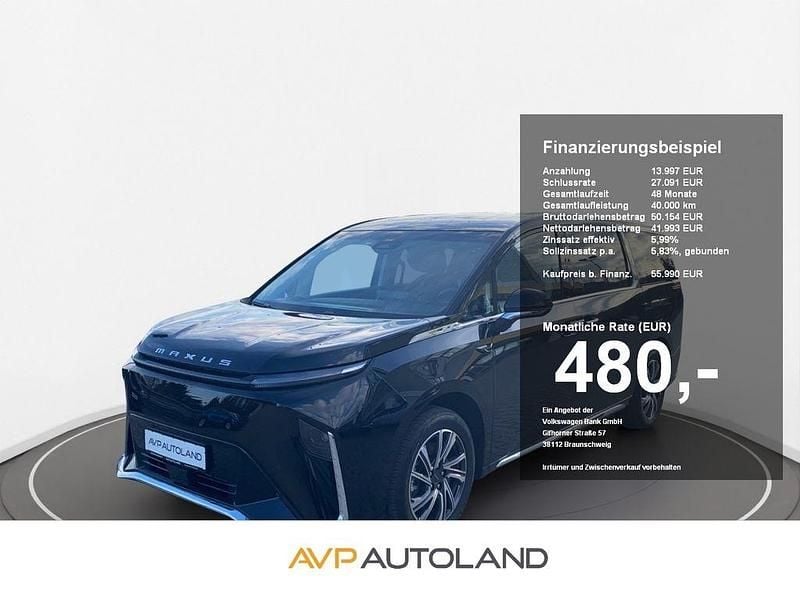 Schwarz Neu 2025 Maxus MIFA 9 Van / Kleinbus | 55.990 € (Guter Preis) - Bild 1/4