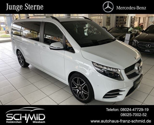 Weiß Gebraucht 2023 Mercedes V300 AMG Van / Kleinbus | 59.876 € (Superpreis) - Bild 1/4