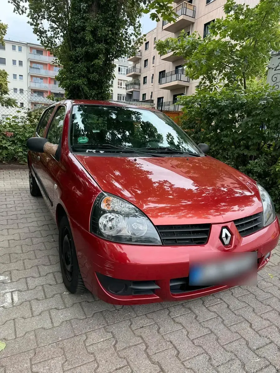 Gebraucht Renault Clio Campus 55 PS (40 kW) 2007 Rot Kleinwagen