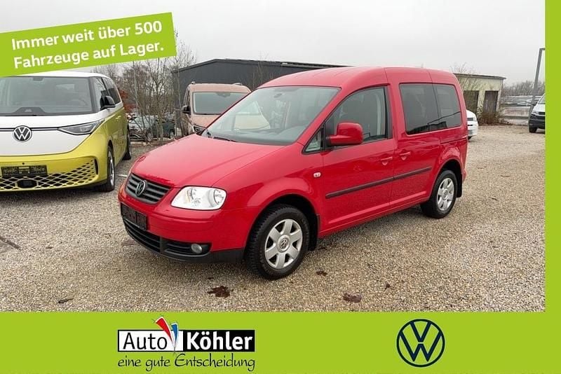 Gebraucht VW Caddy 80 PS (58 kW) 2009 Tornadorot Van / Kleinbus