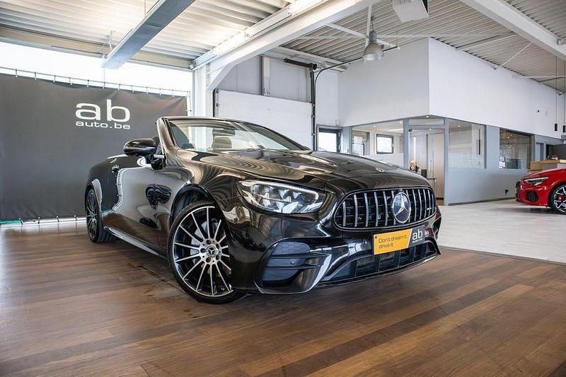 Gebraucht Mercedes E200 AMG line 197 PS (144 kW) 2022 Schwarz Cabrio