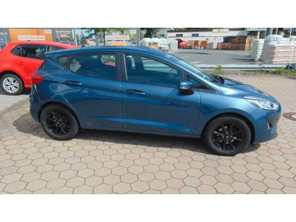 Gebraucht Ford Fiesta Cool & Connect 101 PS (74 kW) 2020 Blau Kleinwagen