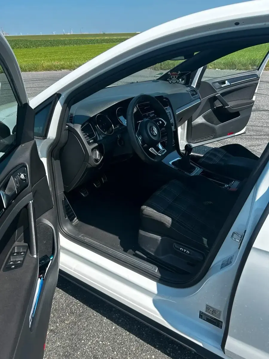 Gebraucht VW Golf VII GTD 184 PS (135 kW) 2013 Weiß Kleinwagen
