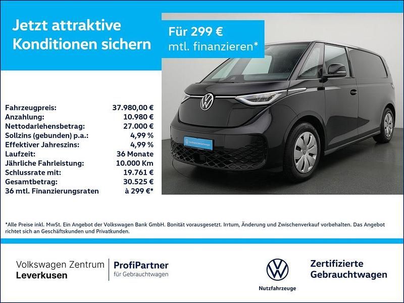 Schwarz Gebraucht 2022 VW ID. Buzz Van / Kleinbus | 37.980 € (Superpreis) - Bild 1/4