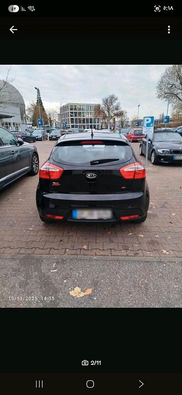 Gebraucht Kia Rio 86 PS (63 kW) 2011 Schwarz Cabrio