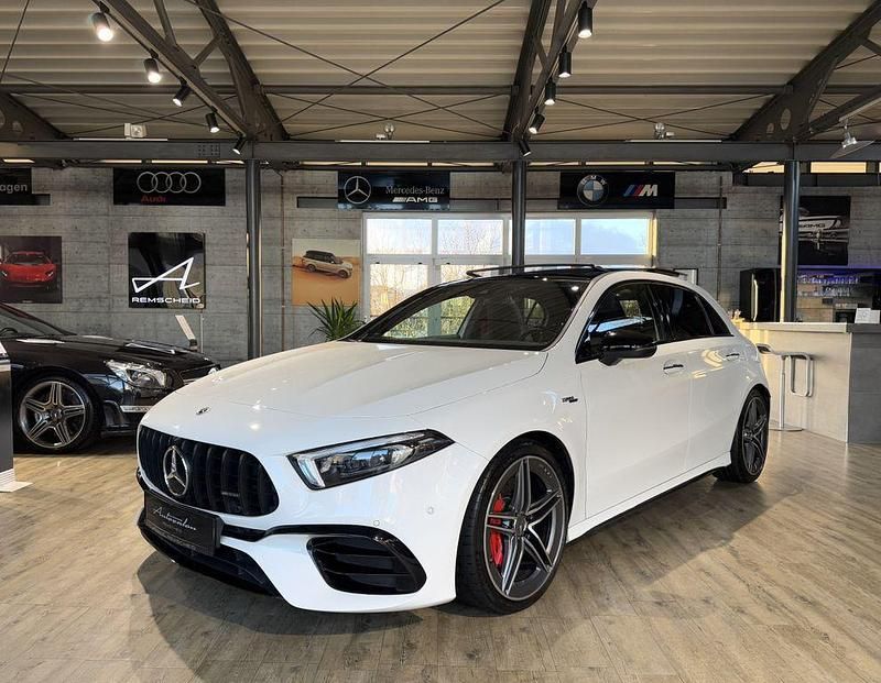 Polarweiss unilack Gebraucht 2022 Mercedes A45 AMG AMG Limousine | 44.990 € (Superpreis) - Bild 1/4