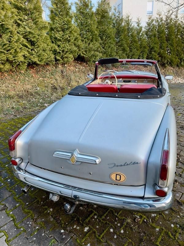 Gebraucht Borgward Isabella 60 PS (44 kW) 1957 Silber Cabrio