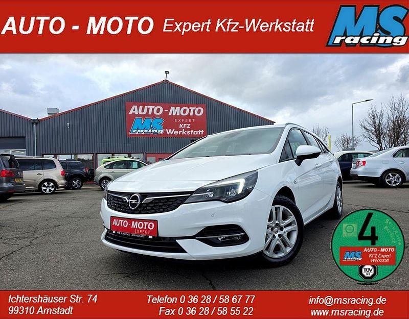 Gebraucht Opel Astra 105 PS (77 kW) 2021 Weiß Kombi