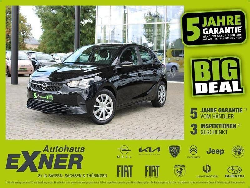 Schwarz perla Gebraucht 2023 Opel Corsa Edition Kleinwagen | 11.350 € (Superpreis) - Bild 1/4