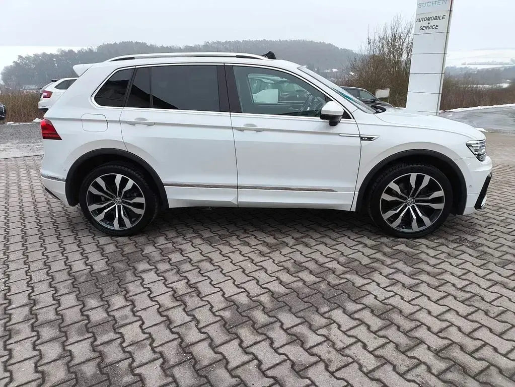 Gebraucht VW Tiguan Highline 220 PS (161 kW) 2018 Weiß SUV