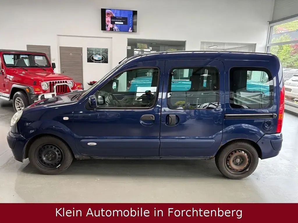 Gebraucht Renault Kangoo Privilege 84 PS (61 kW) 2006 Blau Van / Kleinbus