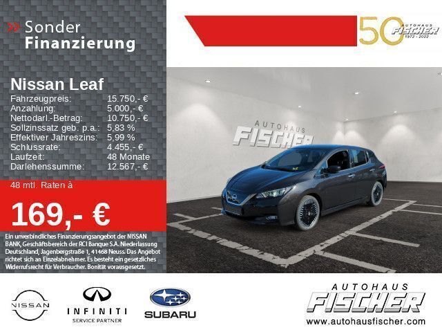 Black (m) Gebraucht 2022 Nissan Leaf N-Connecta Kleinwagen | 15.750 € (Superpreis) - Bild 1/4