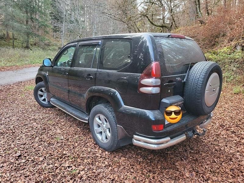 Gebraucht Toyota Land Cruiser 163 PS (119 kW) 2003 Schwarz SUV