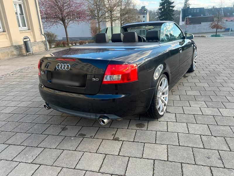 Gebraucht Audi A4 Cabriolet 220 PS (161 kW) 2003 Schwarz Cabrio