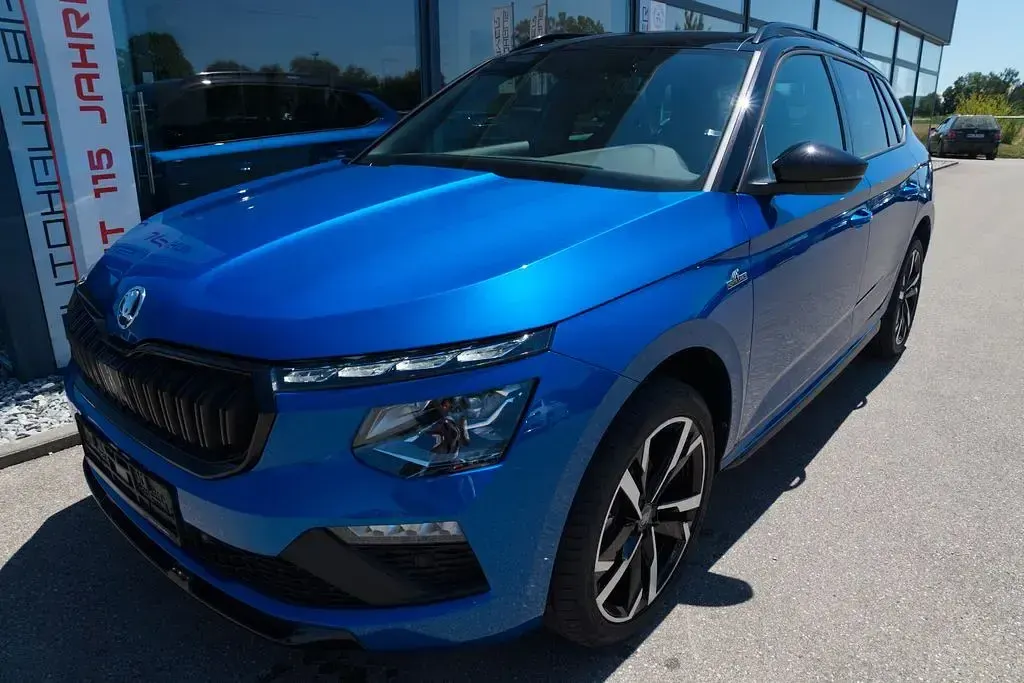 Gebraucht Skoda Kamiq Monte Carlo 150 PS (110 kW) 2025 Blau SUV