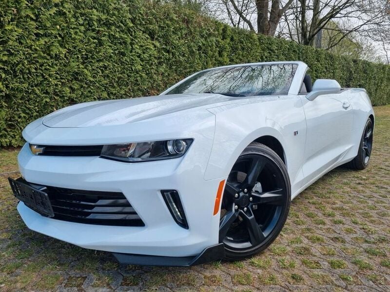 Weiß Gebraucht 2018 Chevrolet Camaro LT Cabrio | 26.300 € (Superpreis) - Bild 1/4