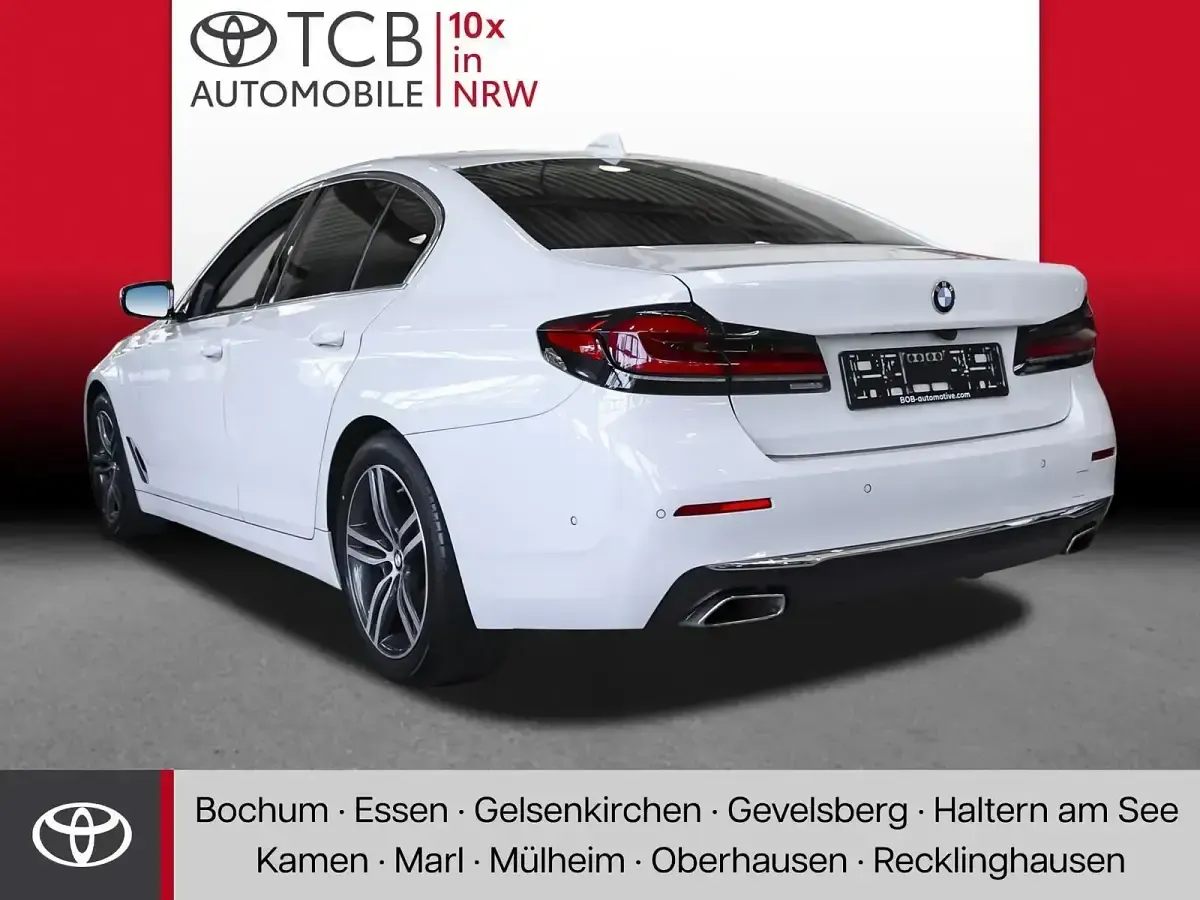 Gebraucht BMW 520 Luxury Line 190 PS (139 kW) 2020 Weiß Limousine