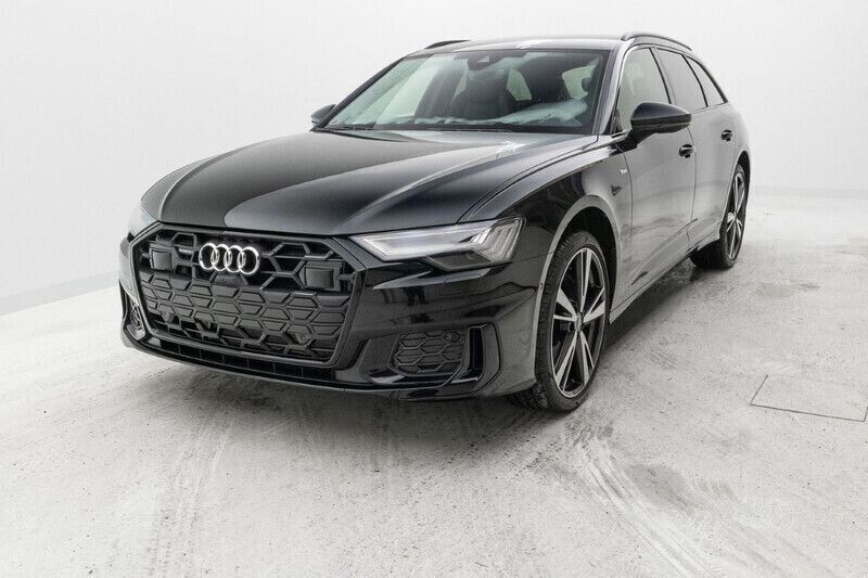 Schwarz Gebraucht 2022 Audi A6 S-Line Kombi | 102.860 € - Bild 1/4