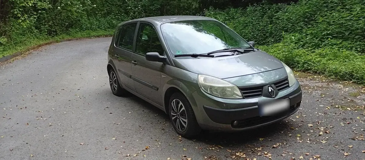 Gebraucht Renault Scénic 113 PS (83 kW) 2003 Grau Van / Kleinbus