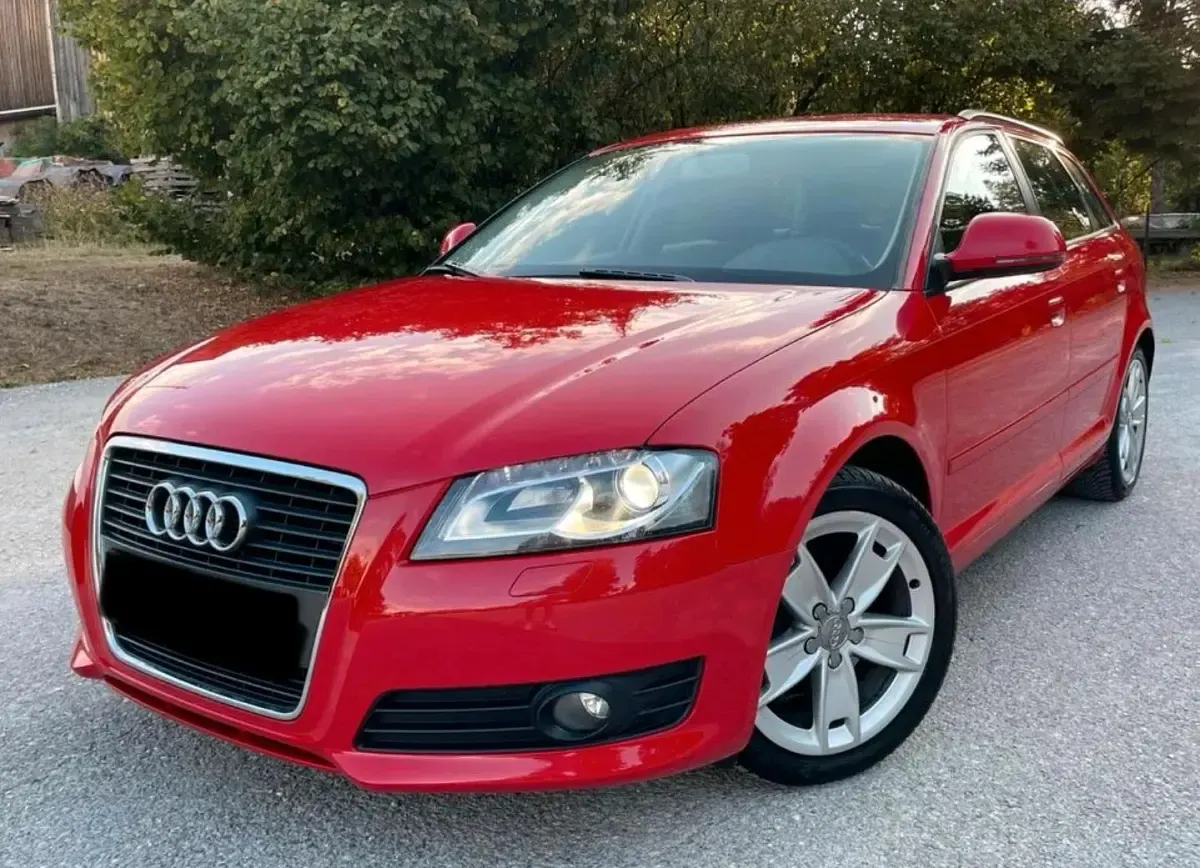 Gebraucht Audi A3 125 PS (91 kW) 2009 Rot Kleinwagen
