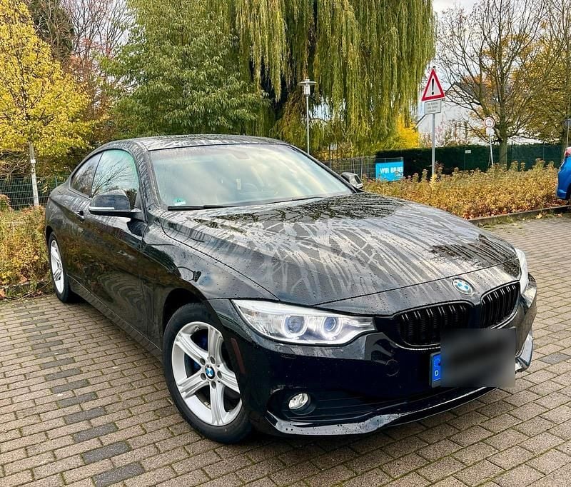 Schwarz Gebraucht 2015 BMW 428 Sport Line Coupé | 20.000 € (Superpreis) - Bild 1/4