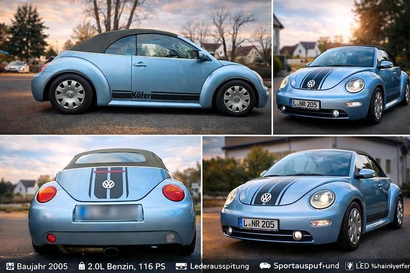 Gebraucht VW New Beetle 116 PS (85 kW) 2005 Silber Kleinwagen