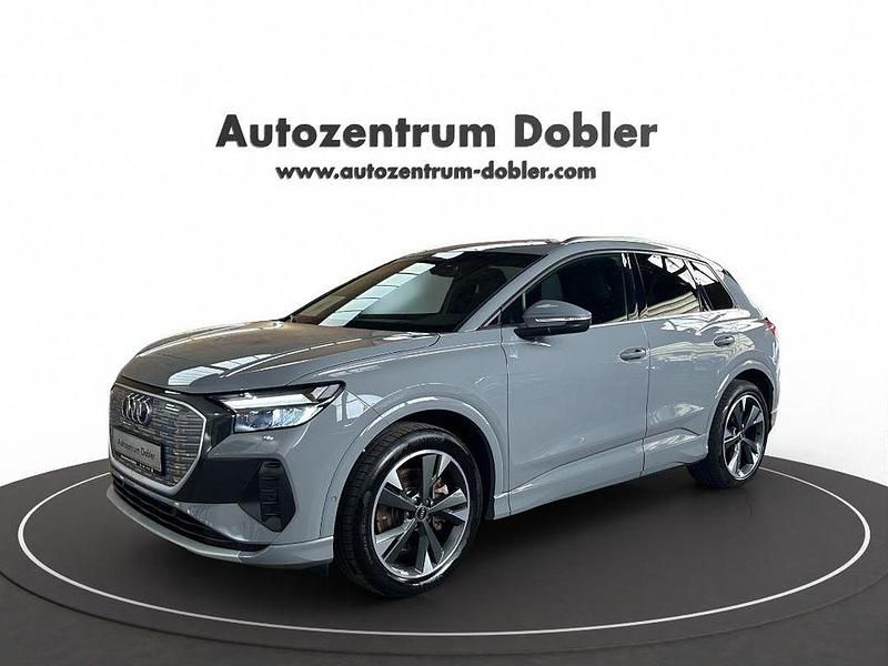 Grau Gebraucht 2022 Audi Q4 e-tron Advanced SUV | 33.640 € (Fairer Preis) - Bild 1/4