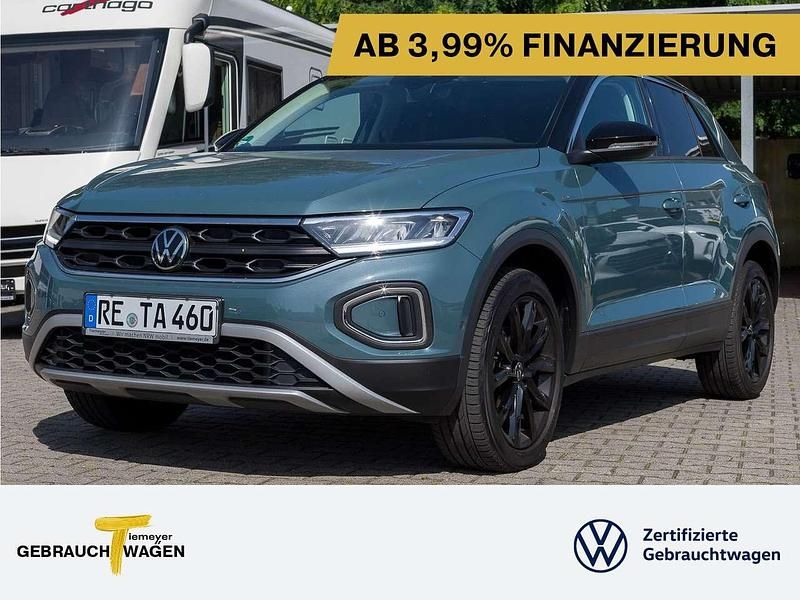Blau Gebraucht 2022 VW T-Roc Life SUV | 26.720 € (Fairer Preis) - Bild 1/4