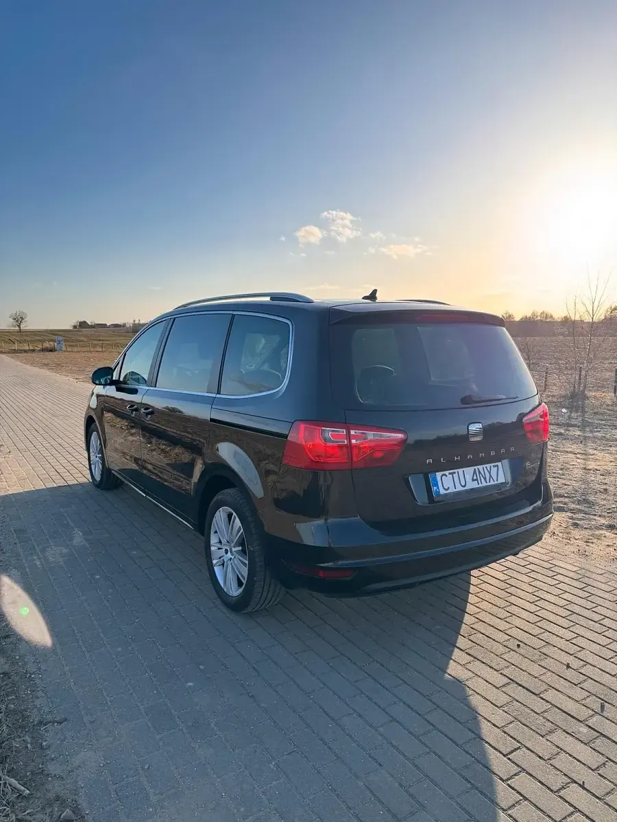 Gebraucht Seat Alhambra 140 PS (102 kW) 2012 Schwarz Van / Kleinbus