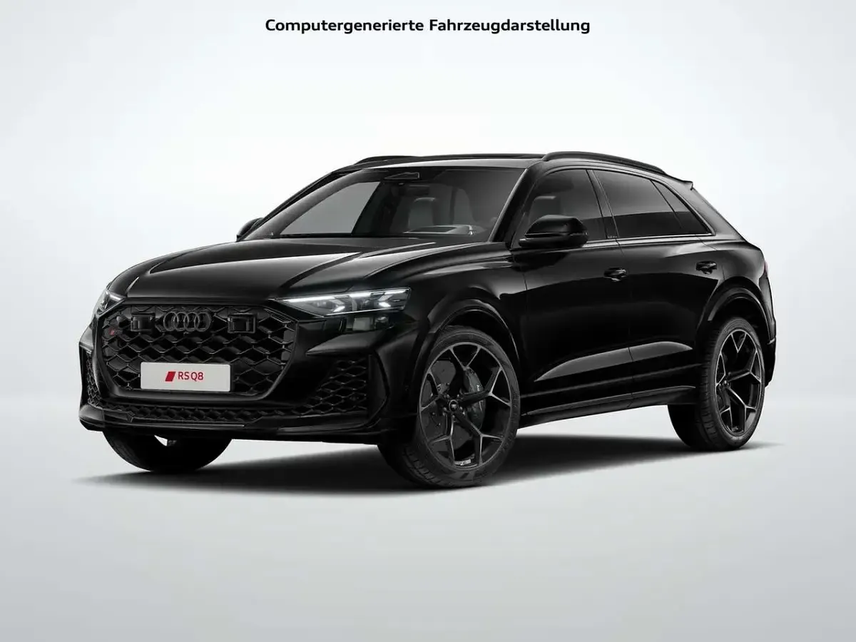Neu Audi Q8 Performance 640 PS (470 kW) 2026 Schwarz (mythosschwarz metallic) SUV