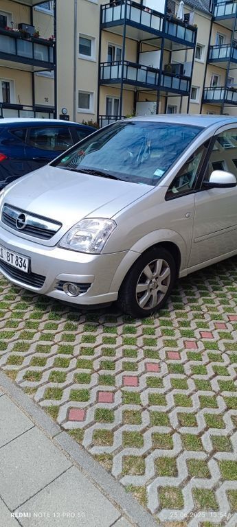 Silber Gebraucht 2007 Opel Meriva Van / Kleinbus | 2.150 € (Guter Preis) - Bild 1/4
