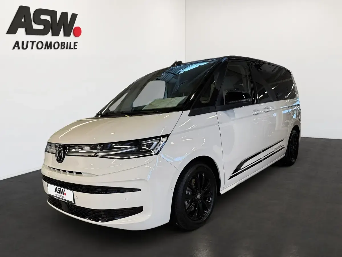 Neu VW Multivan Edition 150 PS (110 kW) 2025 Candyweiß deep black perleffe Van / Kleinbus