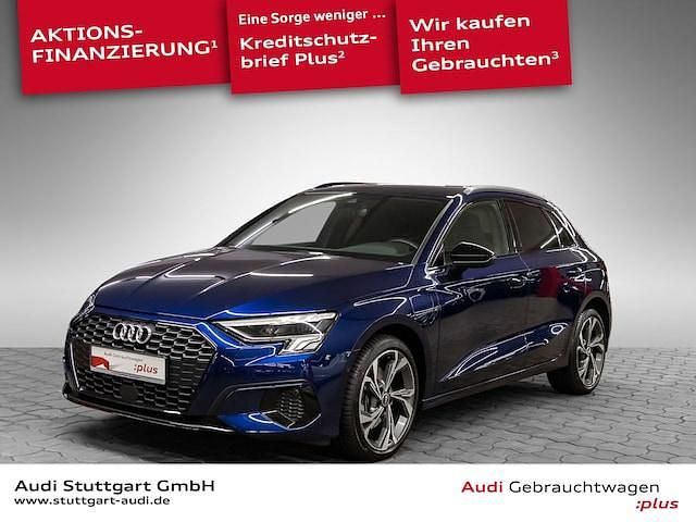 Gebraucht Audi A3 Sportback e-tron Ambiente 204 PS (150 kW) 2021 Navarrablau metallic Kleinwagen
