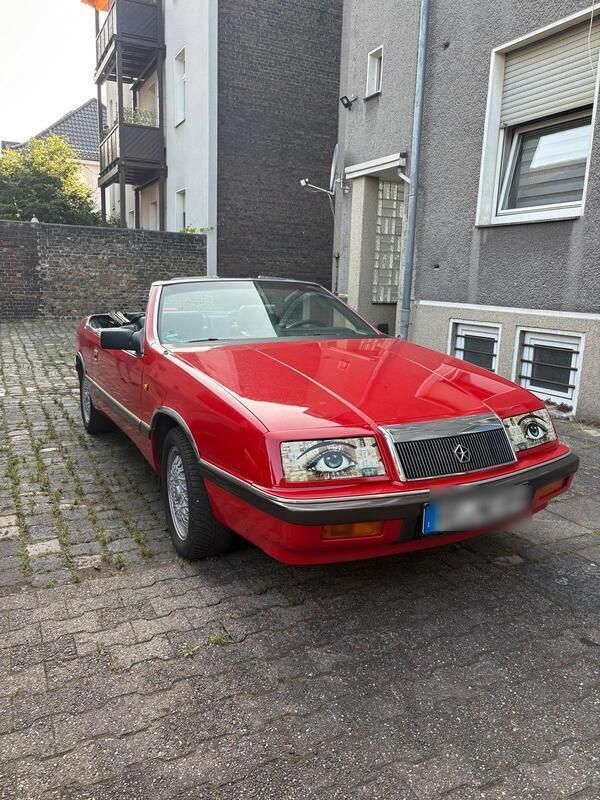 Rot Gebraucht 1989 Chrysler Le Baron Cabrio | 6.500 € - Bild 1/4