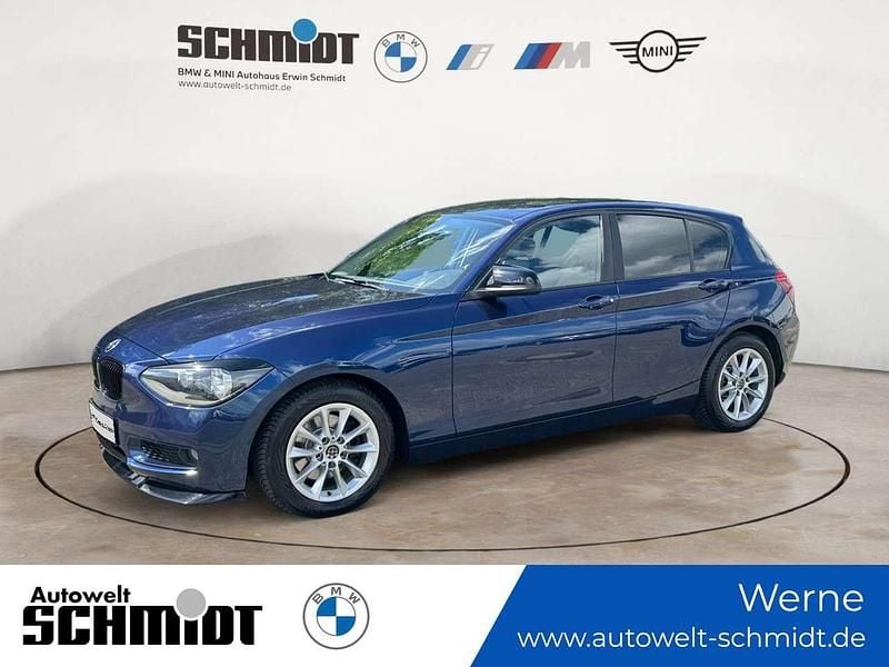 Tiefseeblau metallic Gebraucht 2012 BMW 118 Urban Line Kleinwagen | 5.990 € (Superpreis) - Bild 1/4