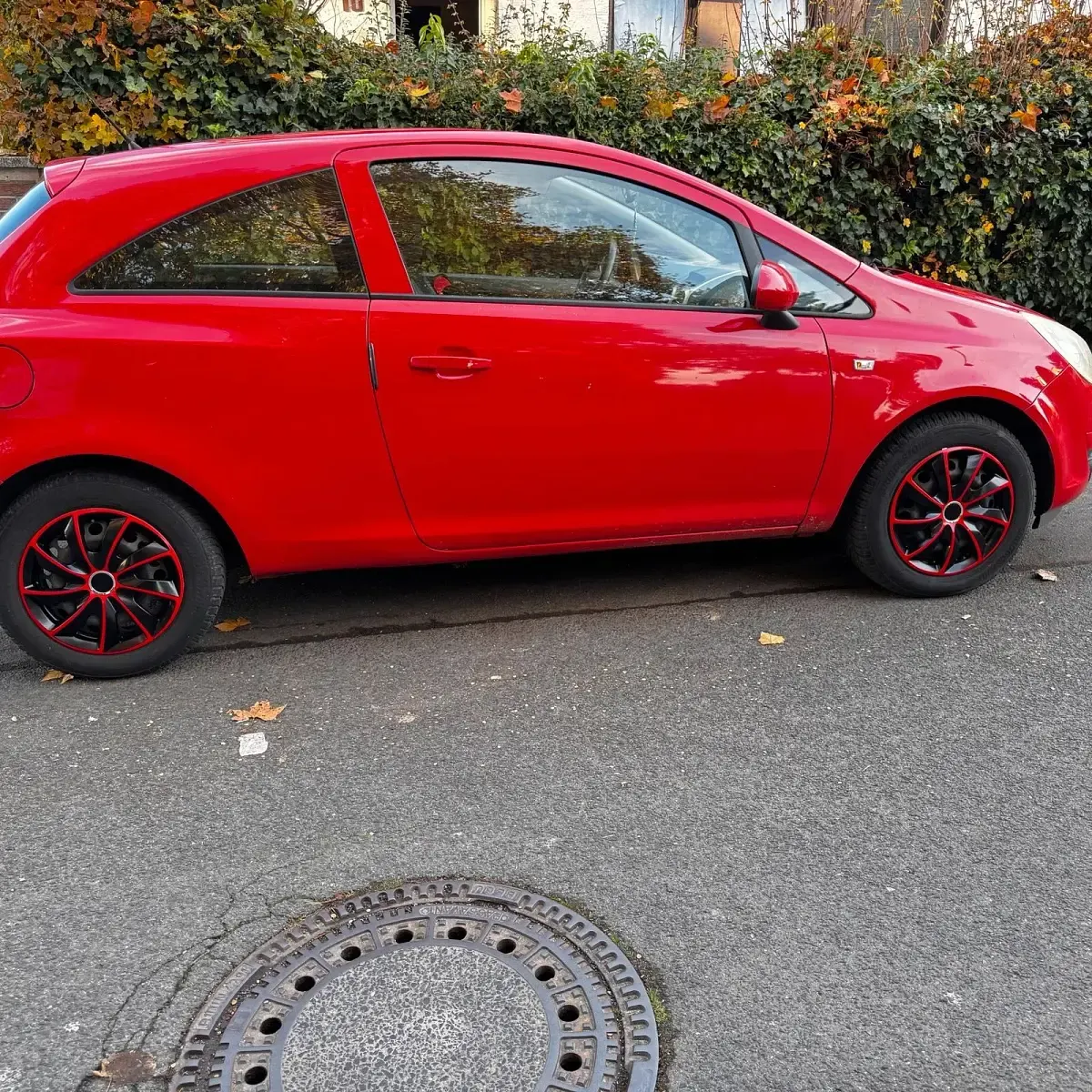 Gebraucht Opel Corsa S 80 PS (58 kW) 2008 Rot Kleinwagen
