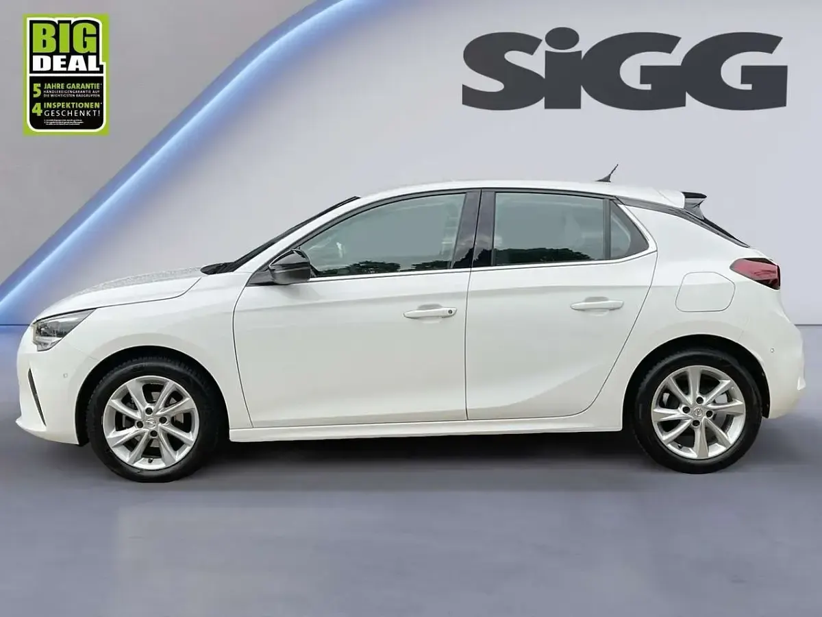 Gebraucht Opel Corsa Elegance 75 PS (55 kW) 2023 Weiß Kleinwagen