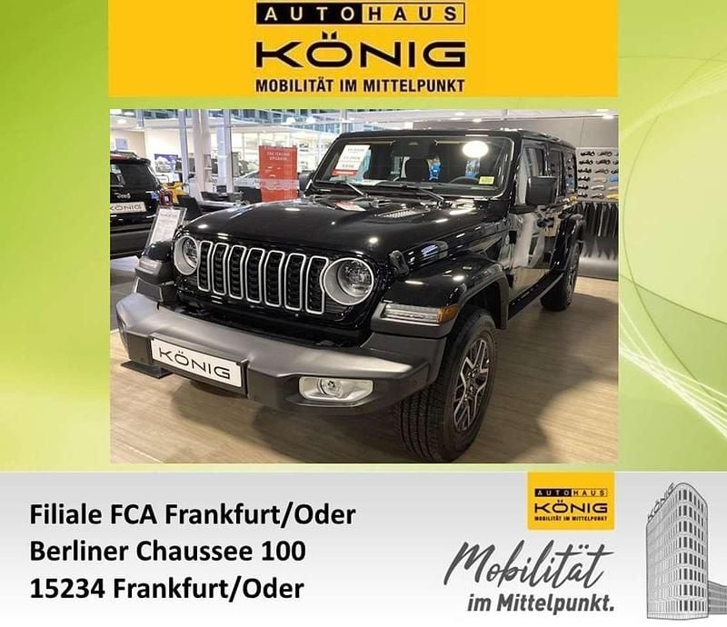 Gebraucht Jeep Wrangler Sahara 272 PS (200 kW) 2025 Black (5ca) SUV