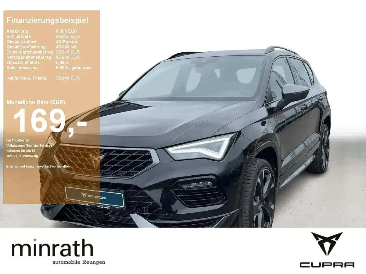 Second-hand Cupra Ateca 150 CP (110 kW) 2025 Negru SUV