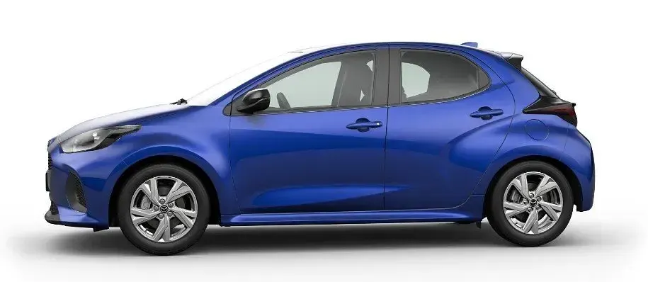 Neu Mazda 2 Exclusive-Line 116 PS (85 kW) 2025 Glass blue Limousine