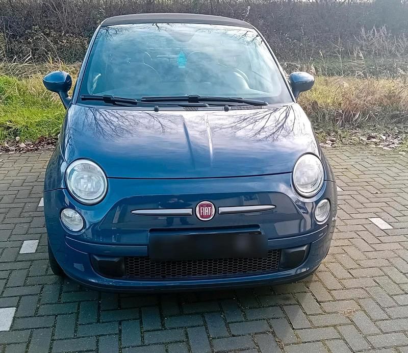 Gebraucht Fiat 500C 86 PS (63 kW) 2011 Blau Cabrio