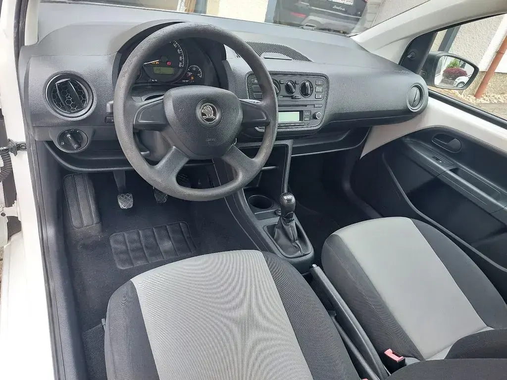 Gebraucht Skoda Citigo Active 60 PS (44 kW) 2012 Weiß Kleinwagen