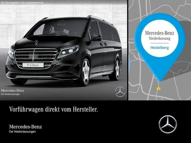Schwarz Gebraucht 2025 Mercedes V300 Exclusive Van / Kleinbus | 99.000 € - Bild 1/4