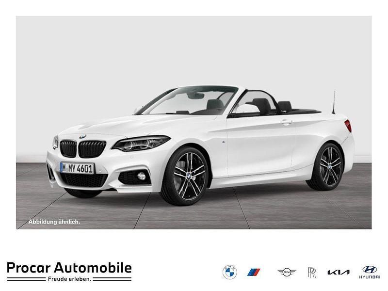 Weiß Gebraucht 2019 BMW 220 M Sport Cabrio | 27.999 € (Teuer) - Bild 1/4