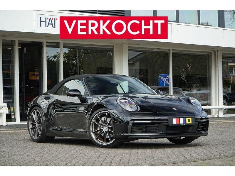 Schwarz Gebraucht 2021 Porsche 911 Carrera Cabriolet Cabrio | 115.900 € (Fairer Preis) - Bild 1/4