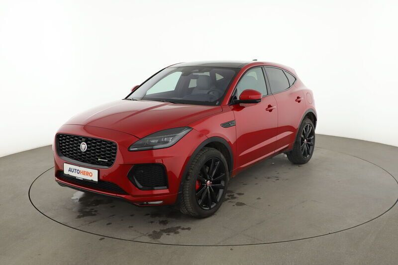 Rot Gebraucht 2021 Jaguar E-Pace R-Dynamic SUV | 34.120 € - Bild 1/4