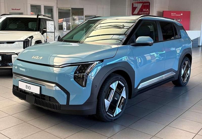 Frostblau Gebraucht 2024 Kia EV3 4 SUV | 38.790 € (Guter Preis) - Bild 1/4