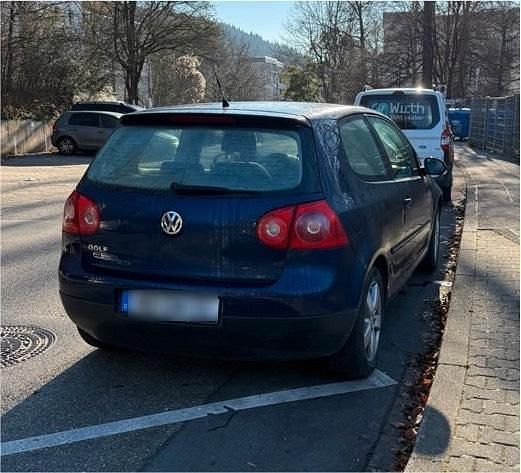 Gebraucht VW Golf V 75 PS (55 kW) 2007 Blau Kleinwagen