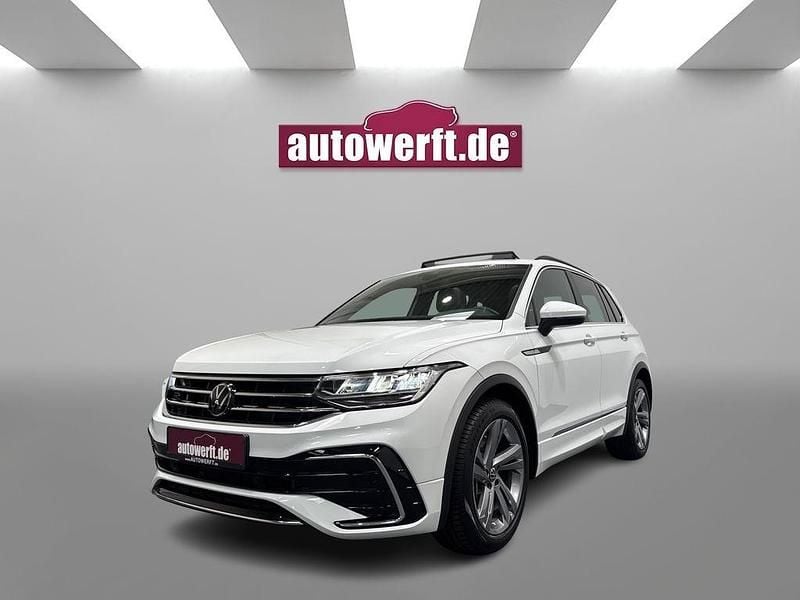 Weiss Gebraucht 2024 VW Tiguan R-line SUV | 41.990 € (Fairer Preis) - Bild 1/4
